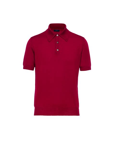 red prada polo|prada polo shirts uk.